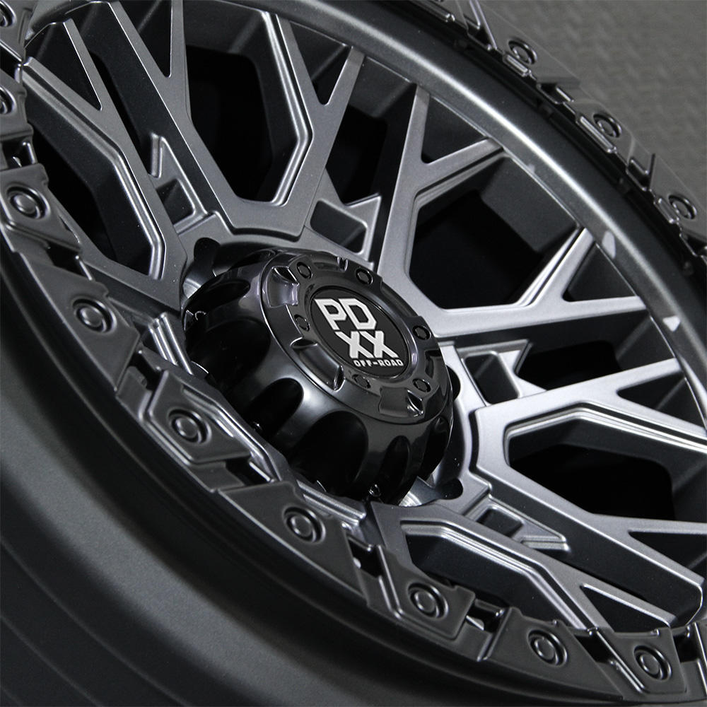 RAGE 17" - SATIN GREY W/ BLACK RING