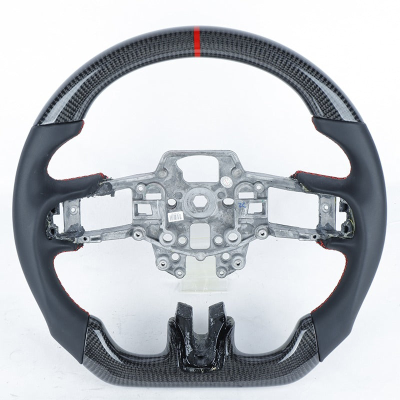 Ford Mustang FN Carbon Steering Wheel - SpeedWorks Automotive