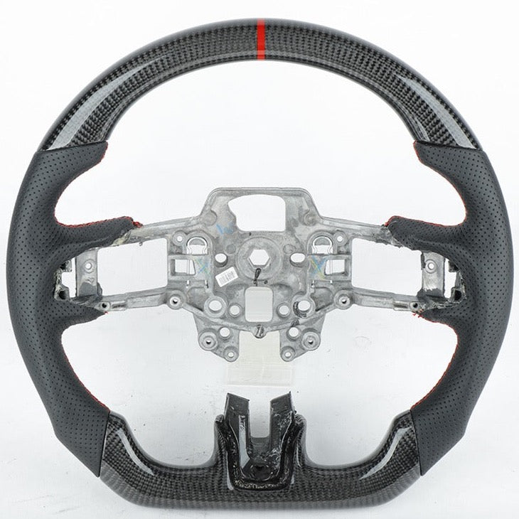 Ford Mustang FN Carbon Steering Wheel - SpeedWorks Automotive