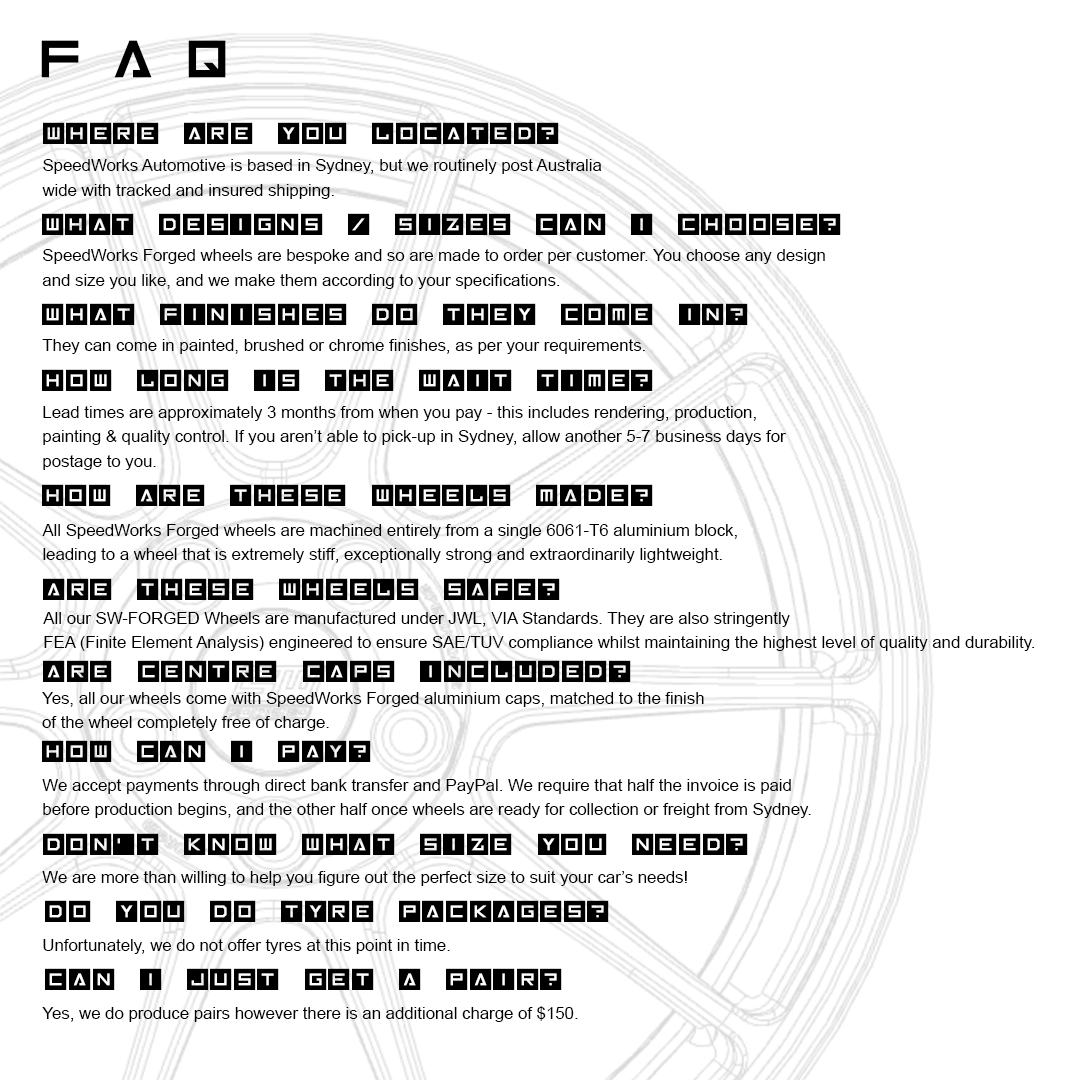 SWF02 - SpeedWorks Automotive
