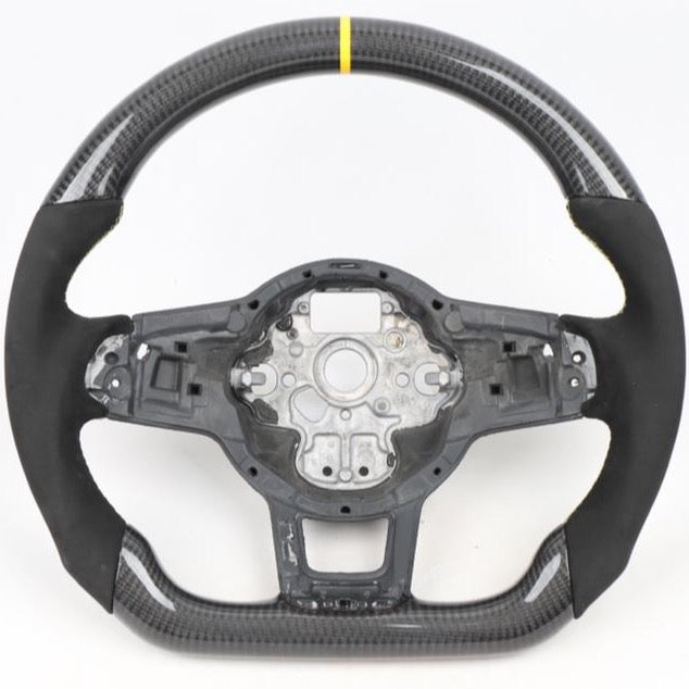 VW Golf MK7/7.5 Carbon Steering Wheel - SpeedWorks Automotive