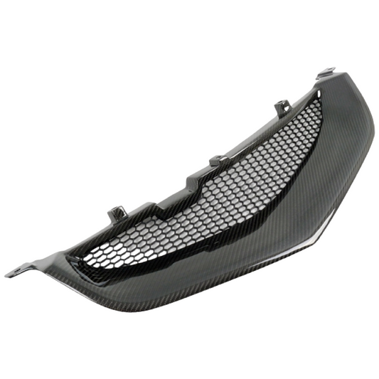 CARBON FIBER FRONT GRILLE FOR 2003-2005 HONDA ACCORD EURO CL7 CL9