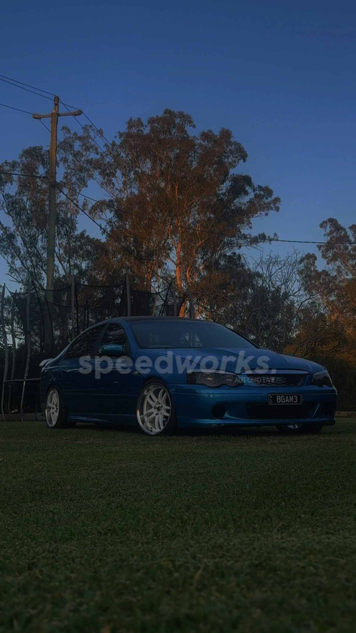 Ford Falcon (BA/BF) on SpeedWorks SW12 wheels