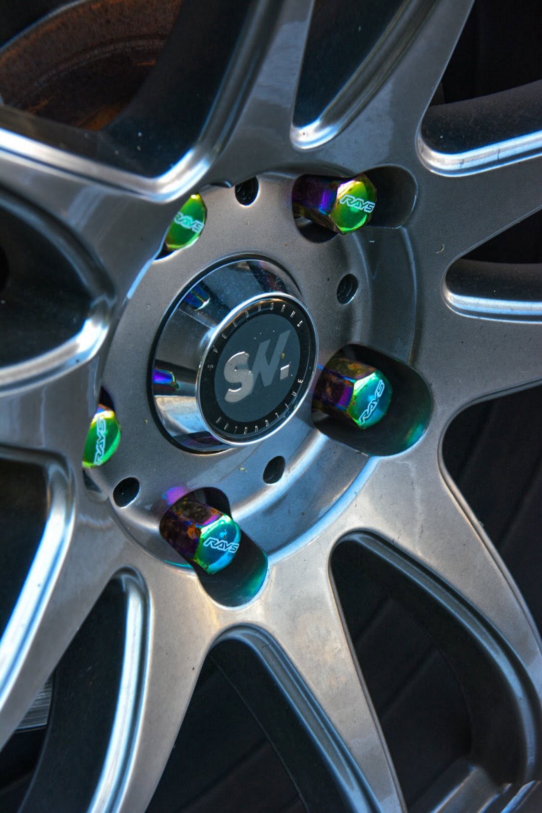 Nissan Skyline Coupe (R34) on SpeedWorks SW12 18x9.5 +22 Hyper Black & Machine Lip alloy wheels, customer photo 3 of 3