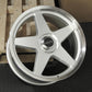 STAR 20" - Silver Machined Lip