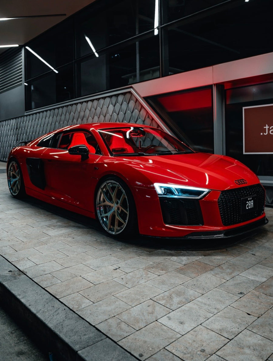 Audi R8 on SpeedWorks Forge-Fit 003 wheels