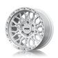 KITO 17" - Silver W/ Machined Ring