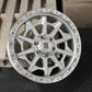 VIKING 20" - Silver w/ Machined Ring