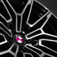 BM391 19" - Gloss Black Machined Face