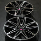 BM391 20" - Gloss Black Machined Face