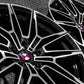 BM391 20" - Gloss Black Machined Face