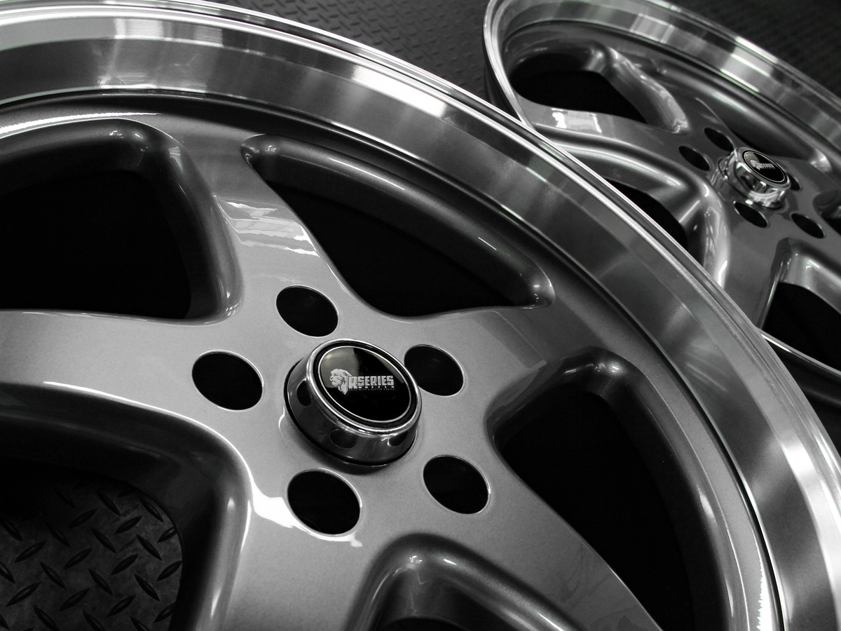 WS MAX 22" - Grey Machined Lip