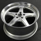 WS MAX 20" - Silver Machined Lip