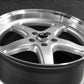 WS MAX 20" - Silver Machined Lip