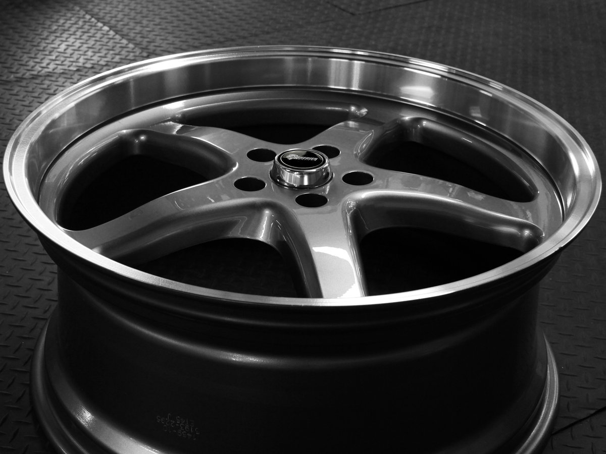 WS MAX 22" - Grey Machined Lip