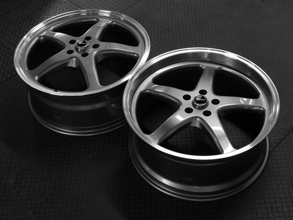 WS MAX 22" - Grey Machined Lip