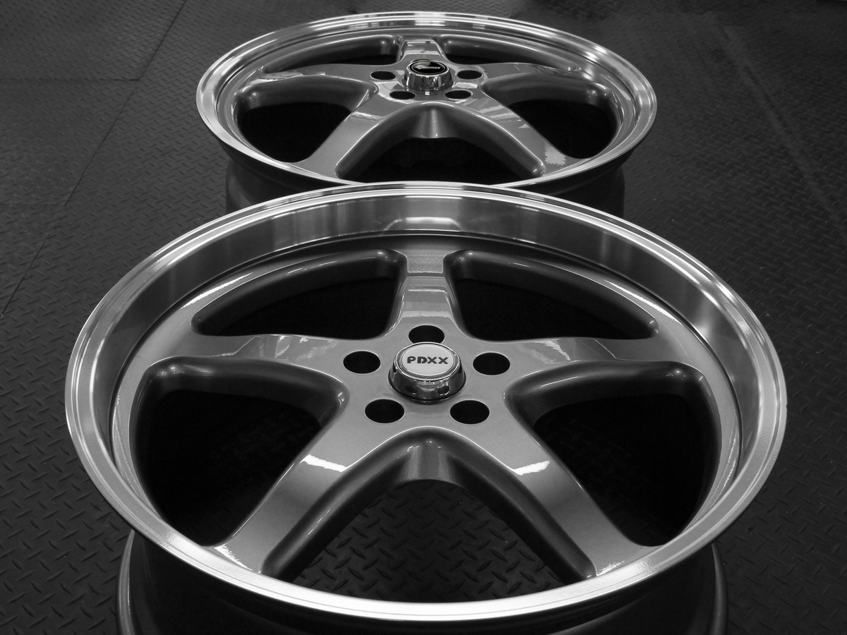 WS MAX 22" - Grey Machined Lip