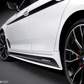 BM355 19" - Gloss Black Machined Lip Milled Window