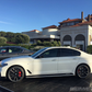 BM355 19" - Gloss Black Machined Lip Milled Window