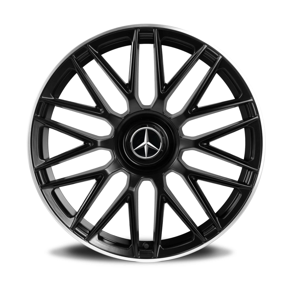 MC173 SF 19" - Satin Black Machined Lip