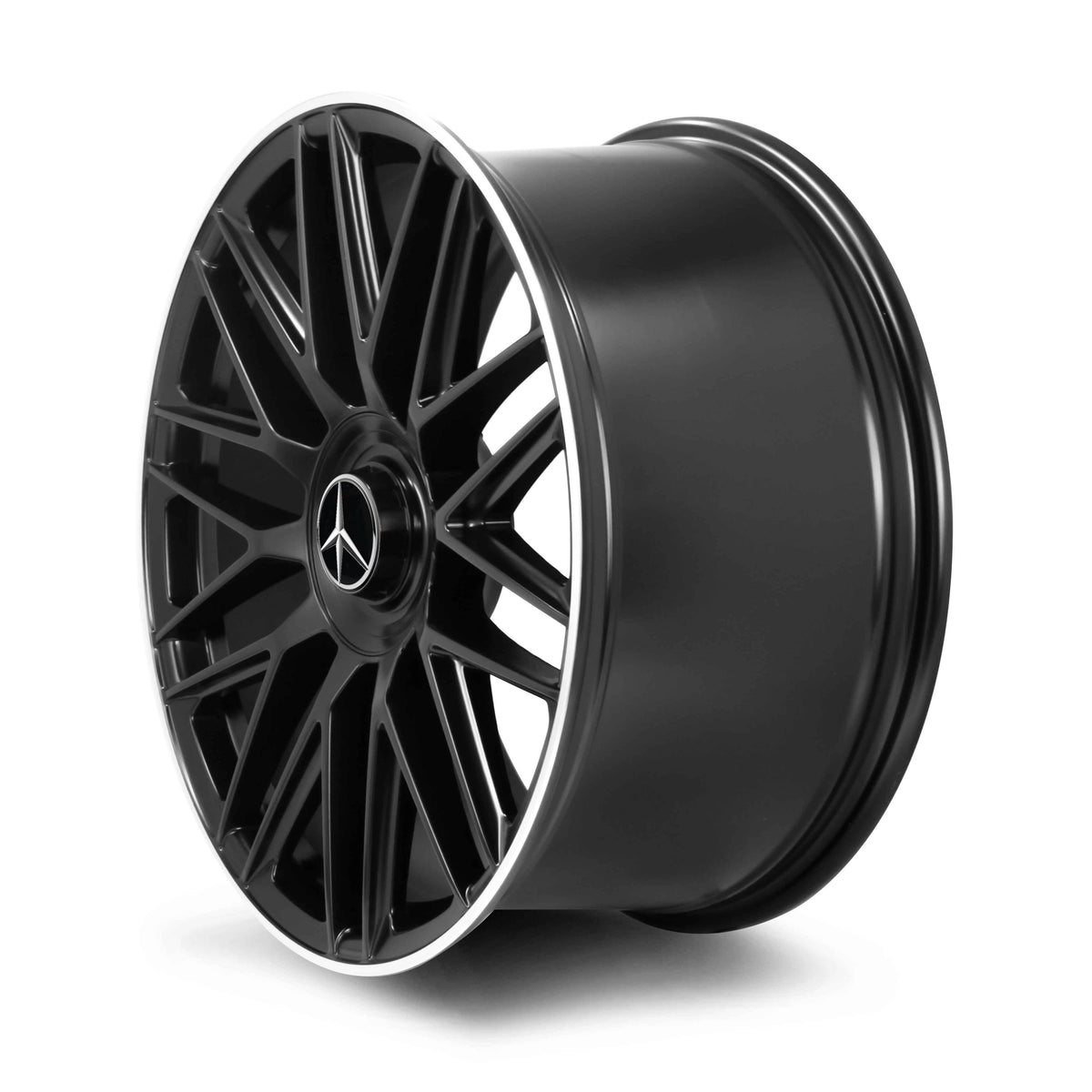 MC173 SF 19" - Satin Black Machined Lip