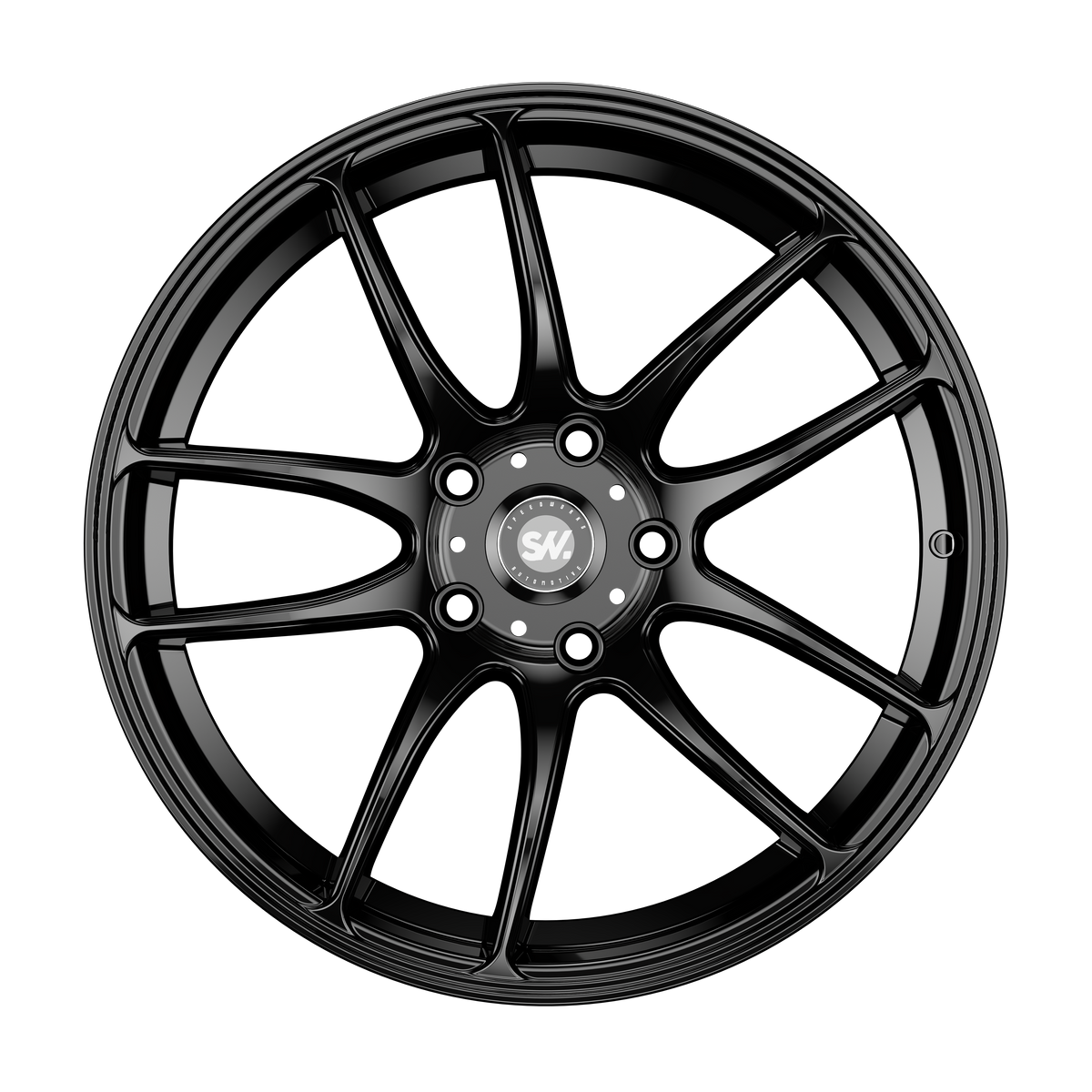 SpeedWorks SW01 18-inch alloy wheel in Gloss Black