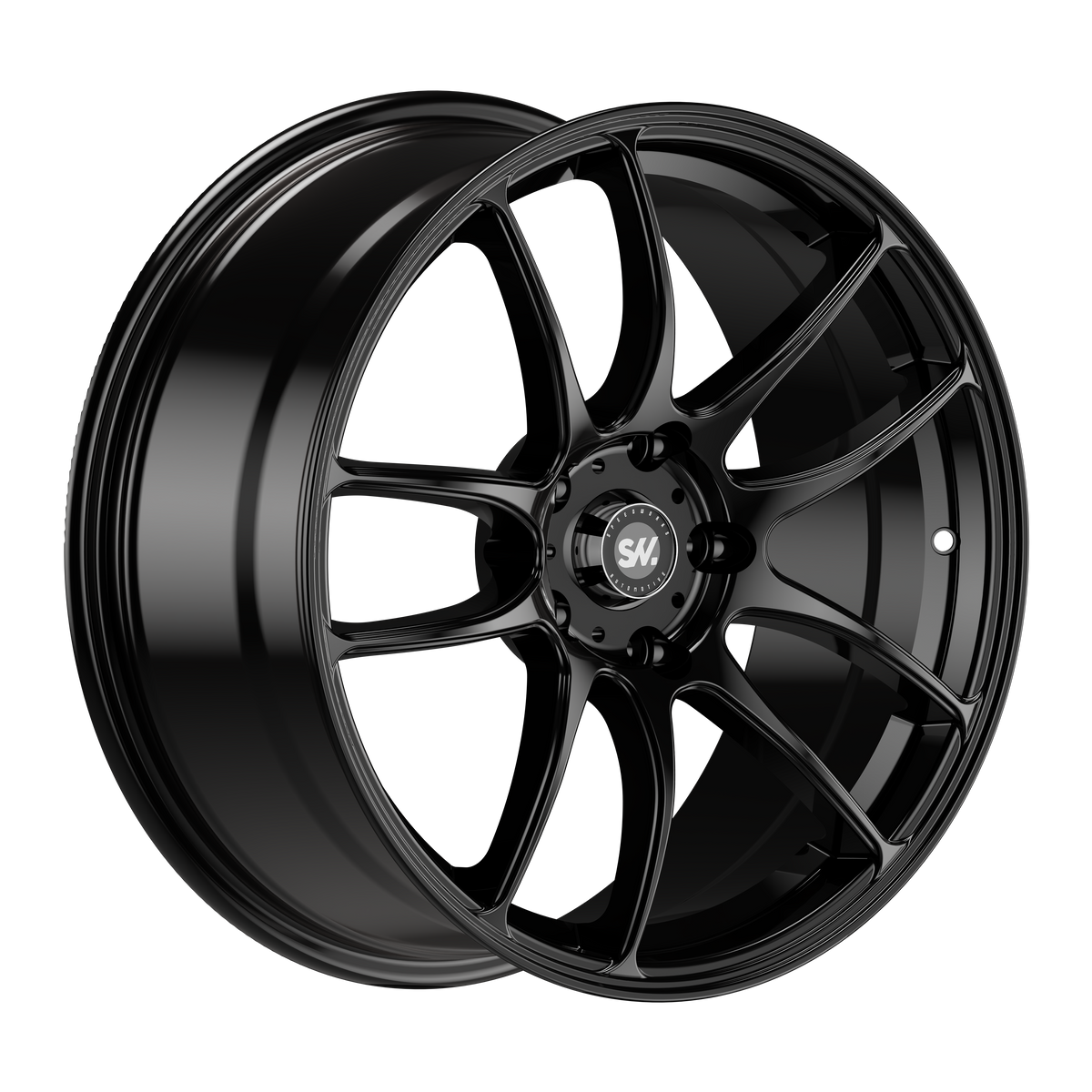SpeedWorks SW01 18-inch alloy wheel in Gloss Black