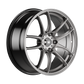 SpeedWorks SW01 18-inch alloy wheel in Hyper Black