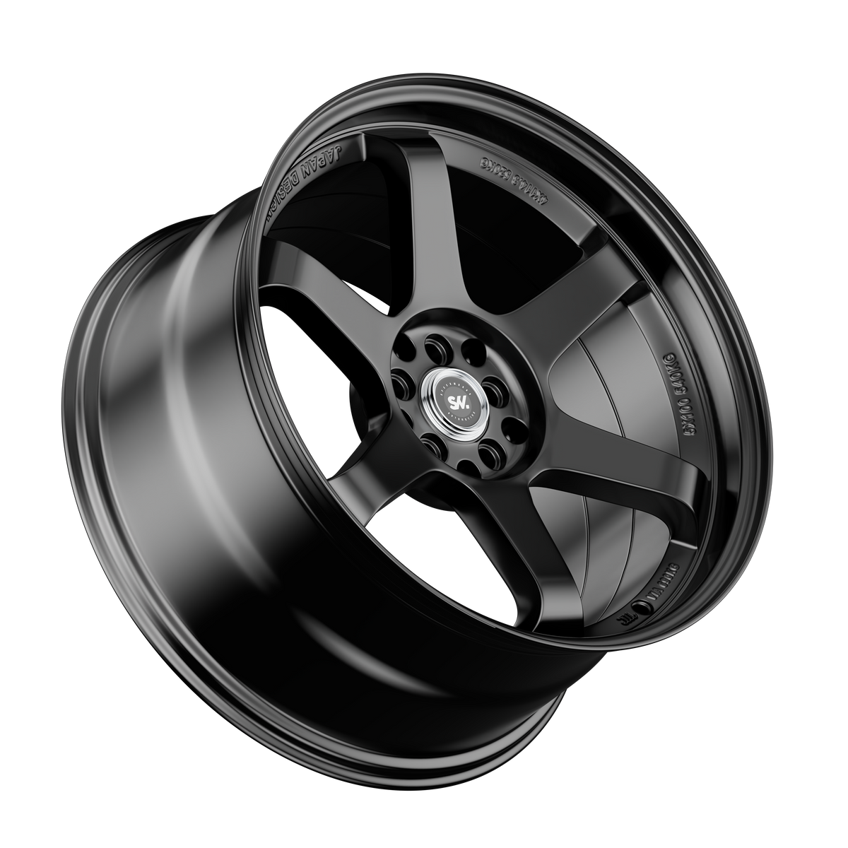 SpeedWorks SW04 18-inch alloy wheel in Gloss Black, photo 1 of 9