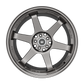 SpeedWorks SW04 18-inch alloy wheel in Hyper Black front view