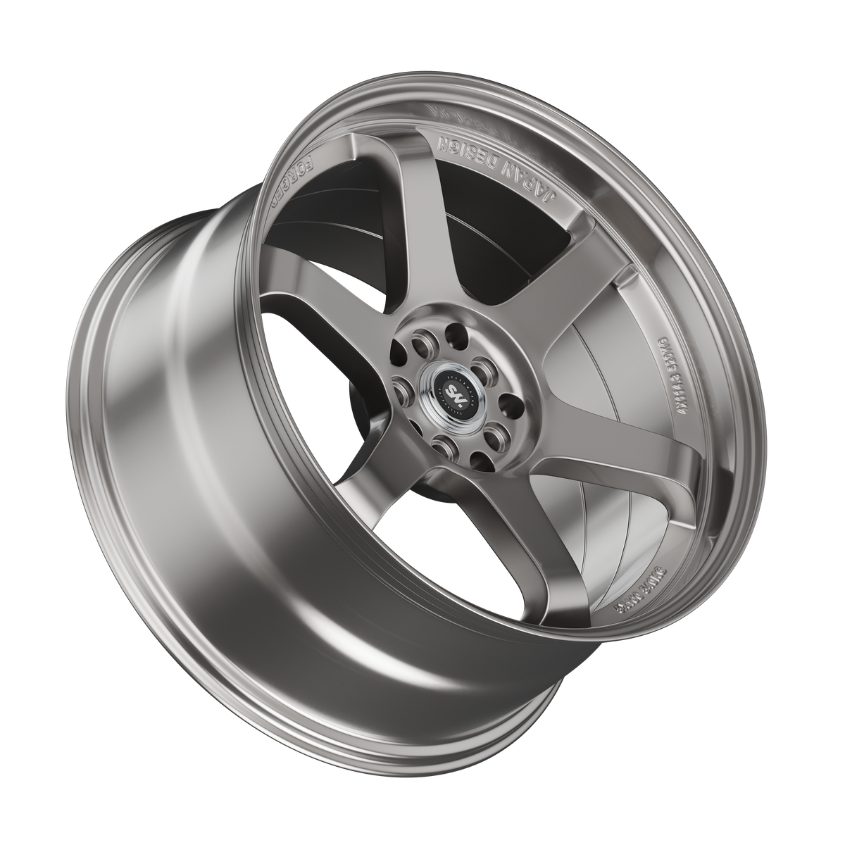 SpeedWorks SW04 18-inch alloy wheel in Hyper Black, photo 7 of 9