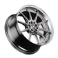 SpeedWorks SW05 18-inch alloy wheel in Hyper Black & Machine Lip