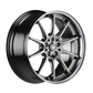 SpeedWorks SW05 18-inch alloy wheel in Hyper Black & Machine Lip
