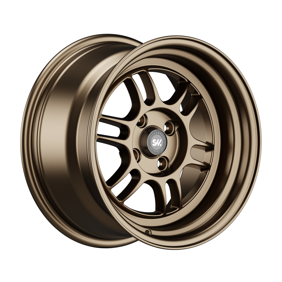 SpeedWorks SW08 15-inch alloy wheel in Bronze & Bronze Lip