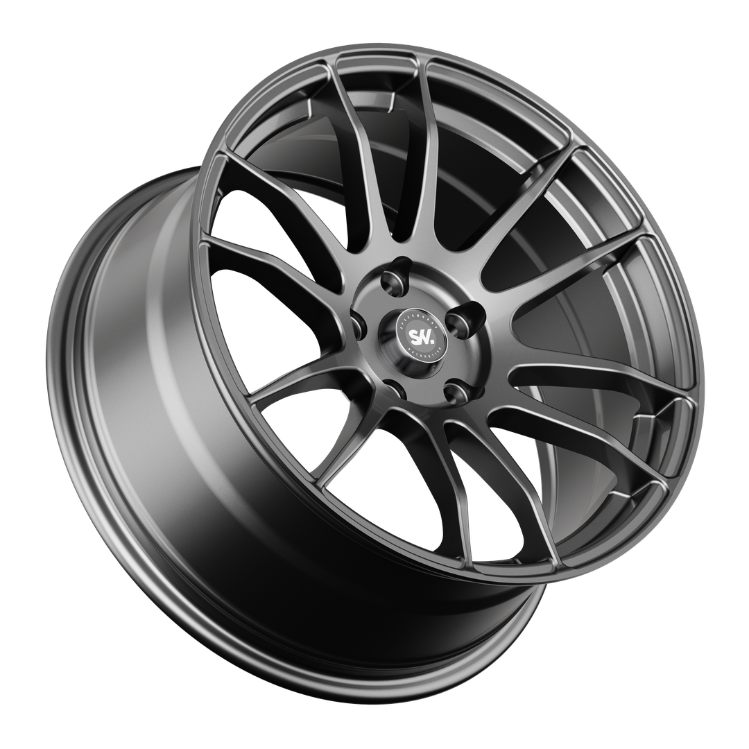 SpeedWorks SW14 18-inch alloy wheel in Matte Gunmetal, photo 1 of 3