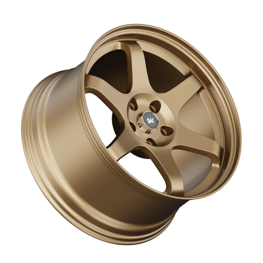 SpeedWorks SW24 18-inch alloy wheel in Sand Bronze & Bronze Machine Lip
