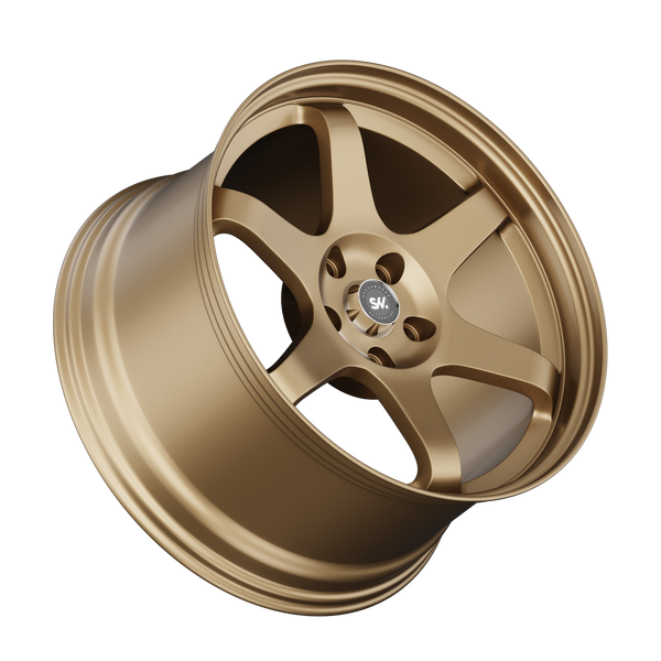 SpeedWorks SW24 18-inch alloy wheel in Sand Bronze & Bronze Machine Lip
