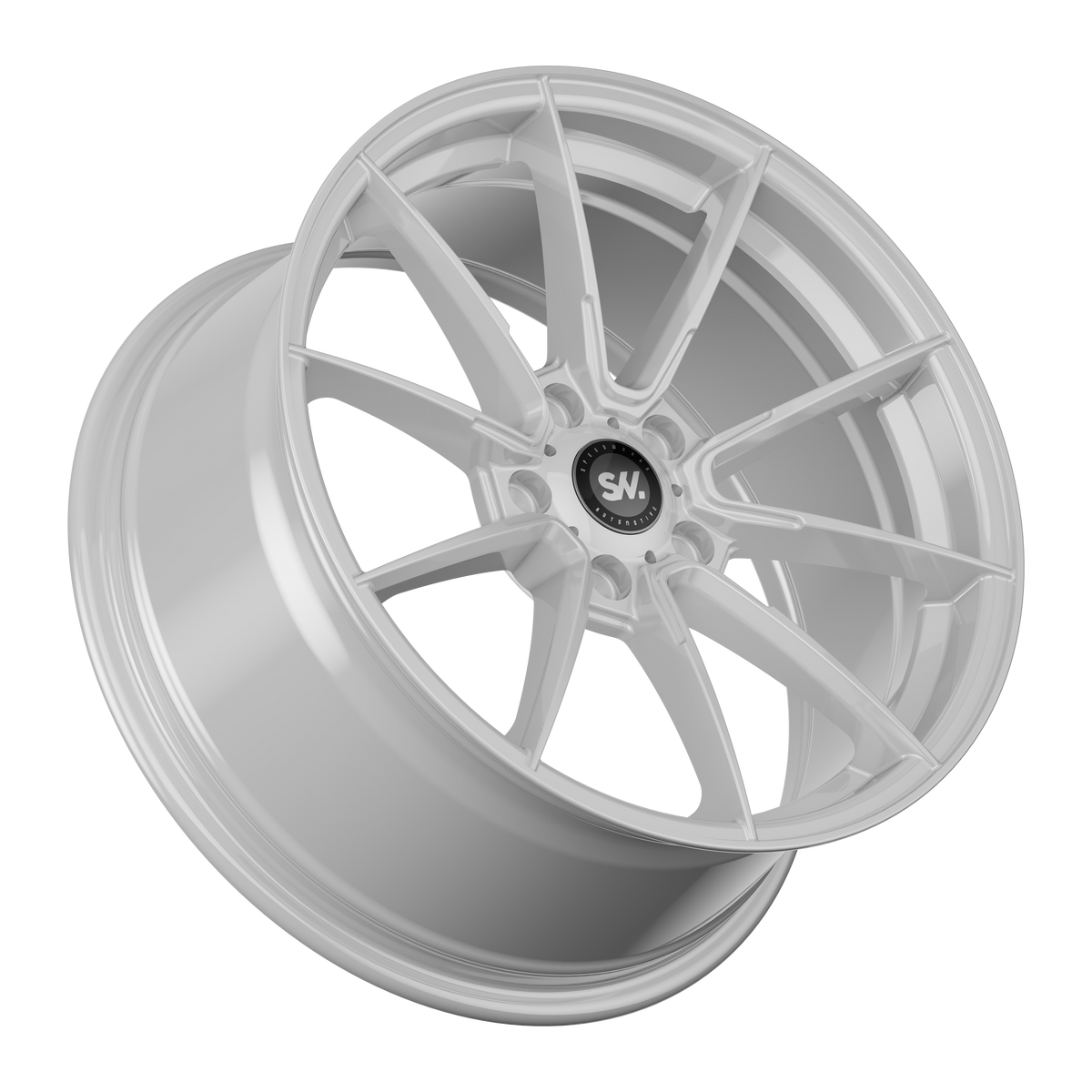 SpeedWorks SW25 18-inch alloy wheel in Gloss White