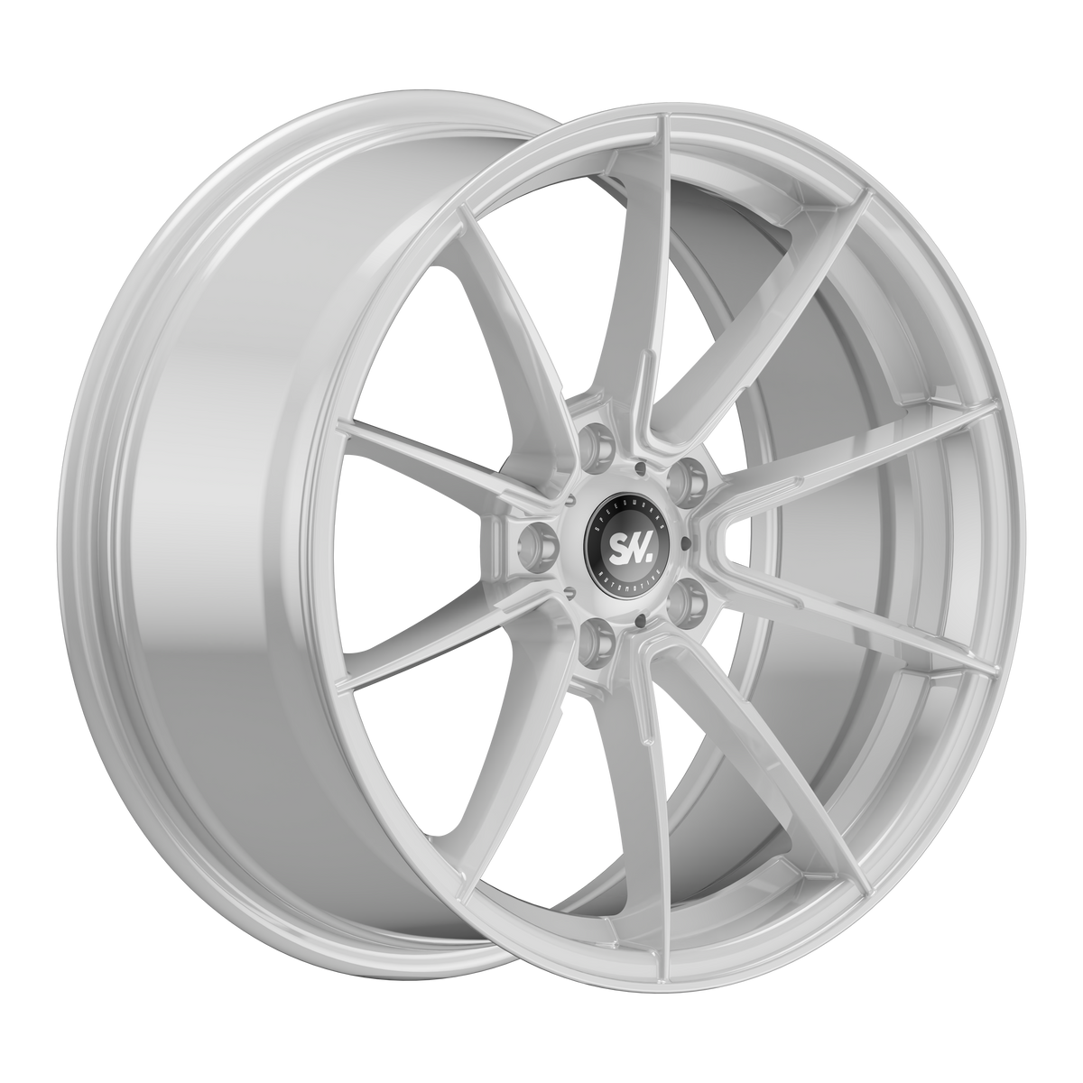 SpeedWorks SW25 18-inch alloy wheel in Gloss White