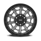 VIKING 17" - Satin Gunmetal w/ Black Ring