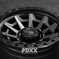 VIKING 17" - Satin Gunmetal w/ Black Ring