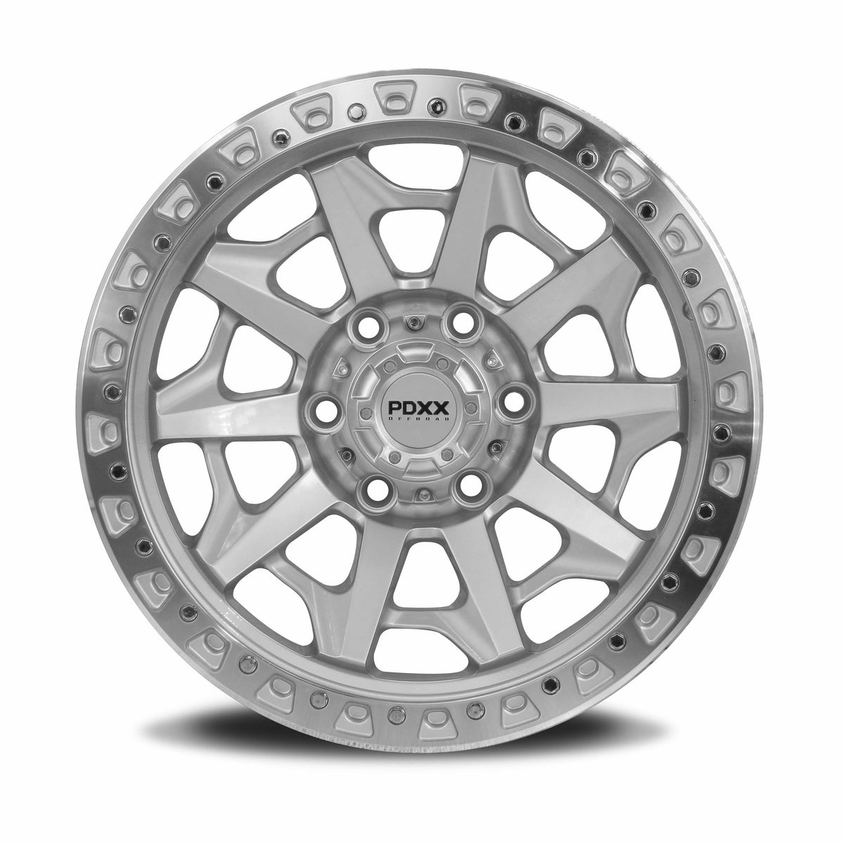 VIKING 17" - Silver w/ Machined Ring