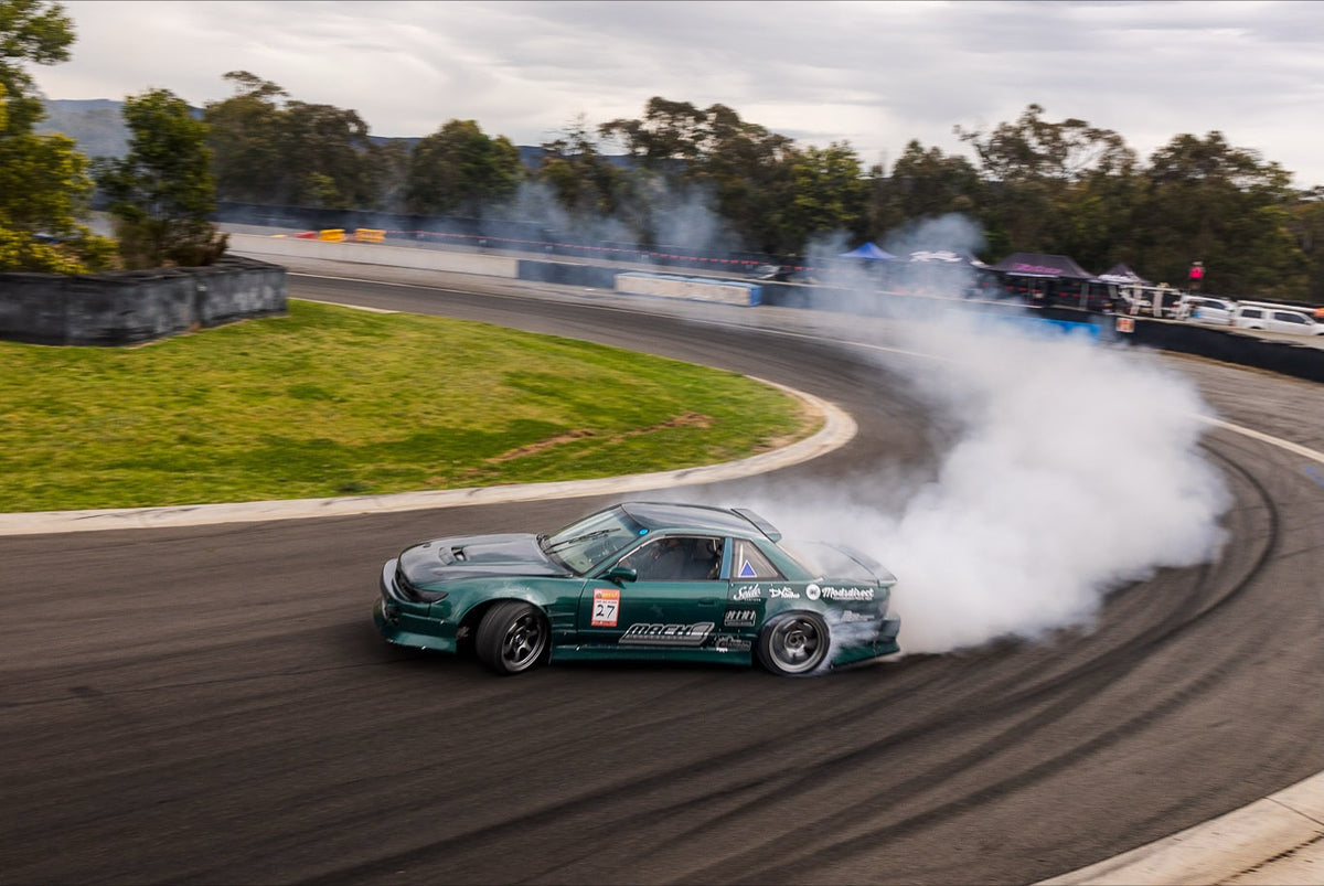 Nissan Silvia (S13) on SpeedWorks SW15 18x9.5 +22 Hyper Black alloy wheels, customer photo 3 of 4