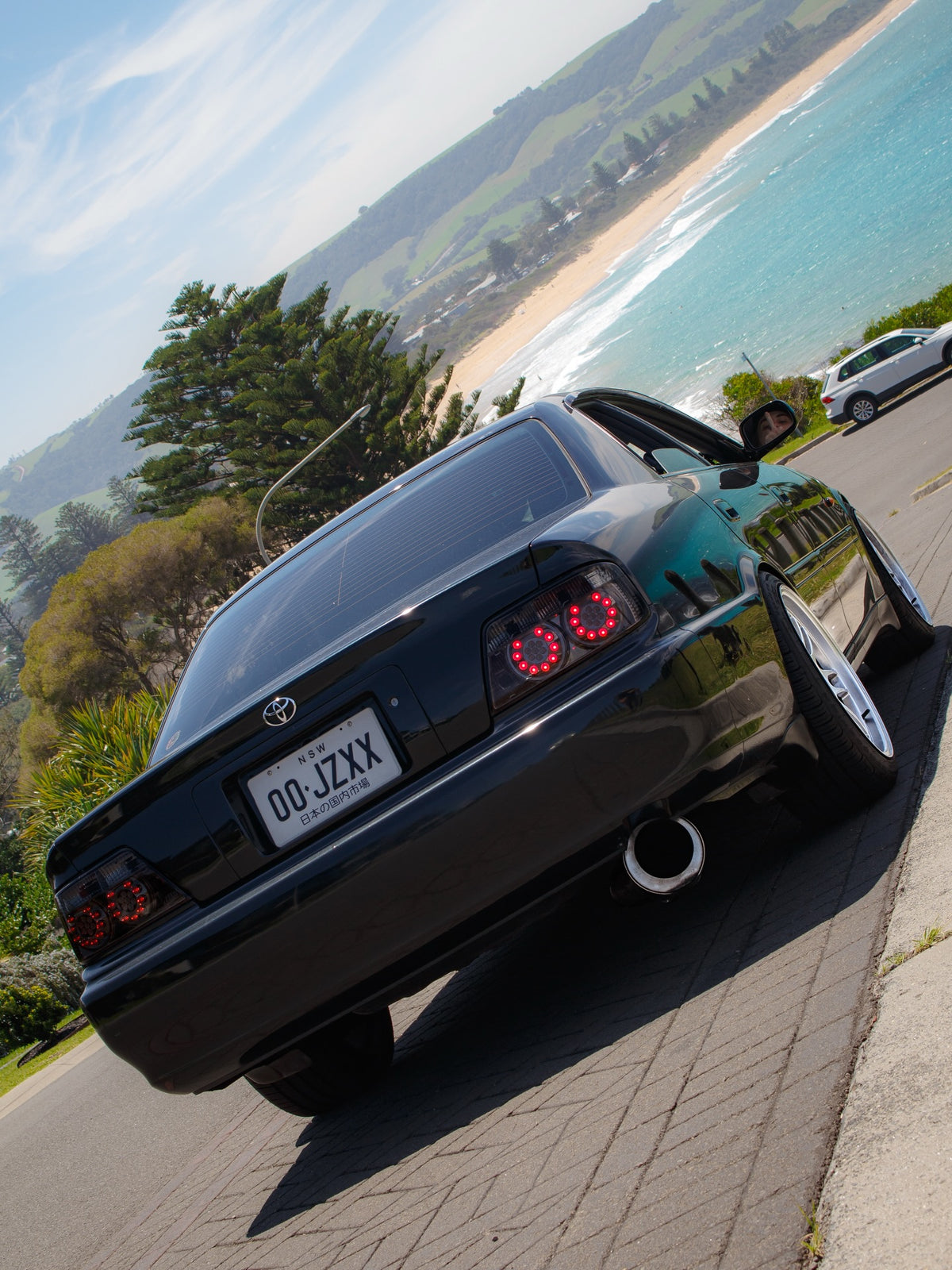 Toyota Chaser (JZX100) on SpeedWorks SW10 18x9.5 +22 Hyper Silver alloy wheels, customer photo 8 of 8