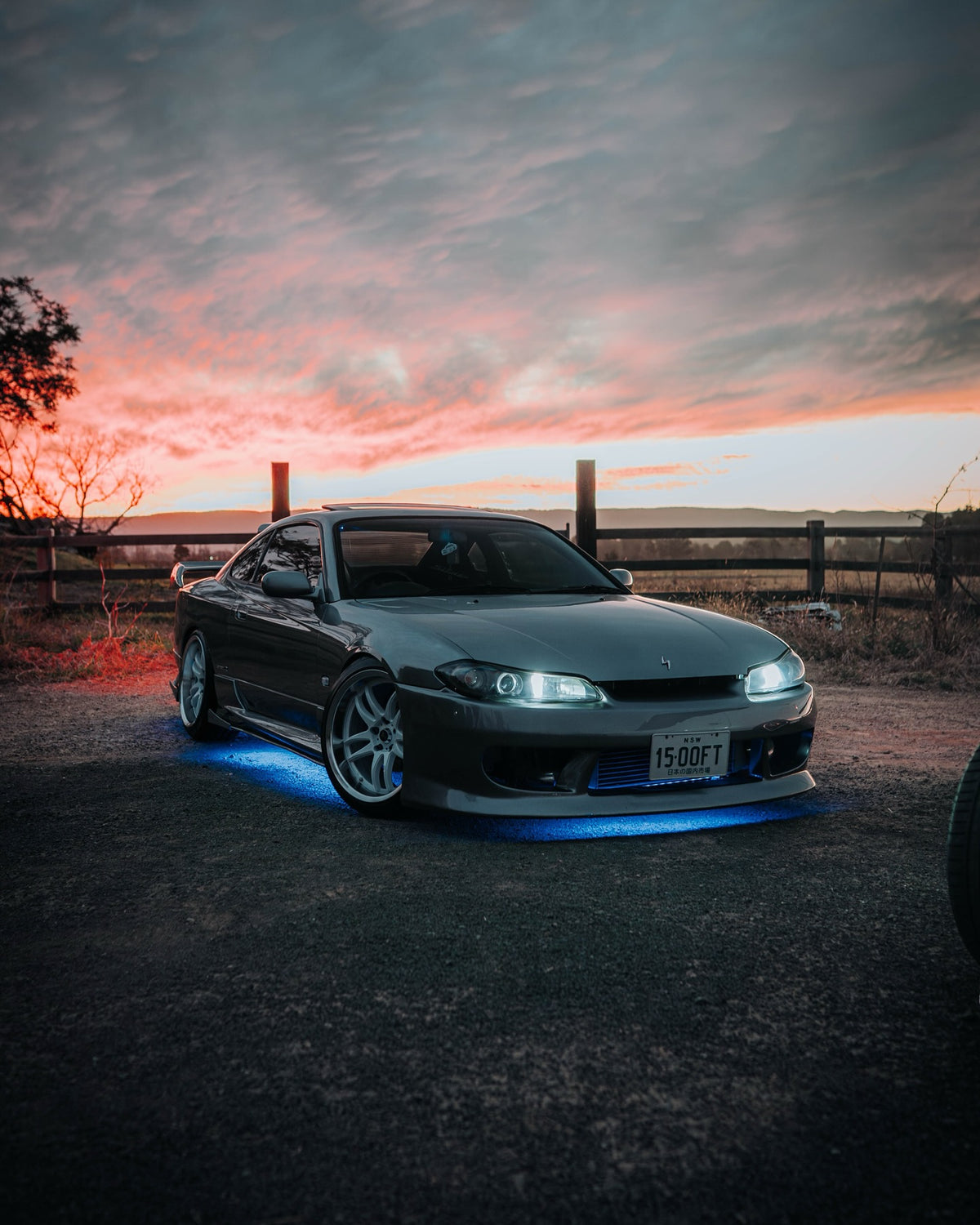 Nissan Silvia (S15) on SpeedWorks SW12 18x9.5 +22 Gloss White & Machine Lip alloy wheels, customer photo 1 of 4