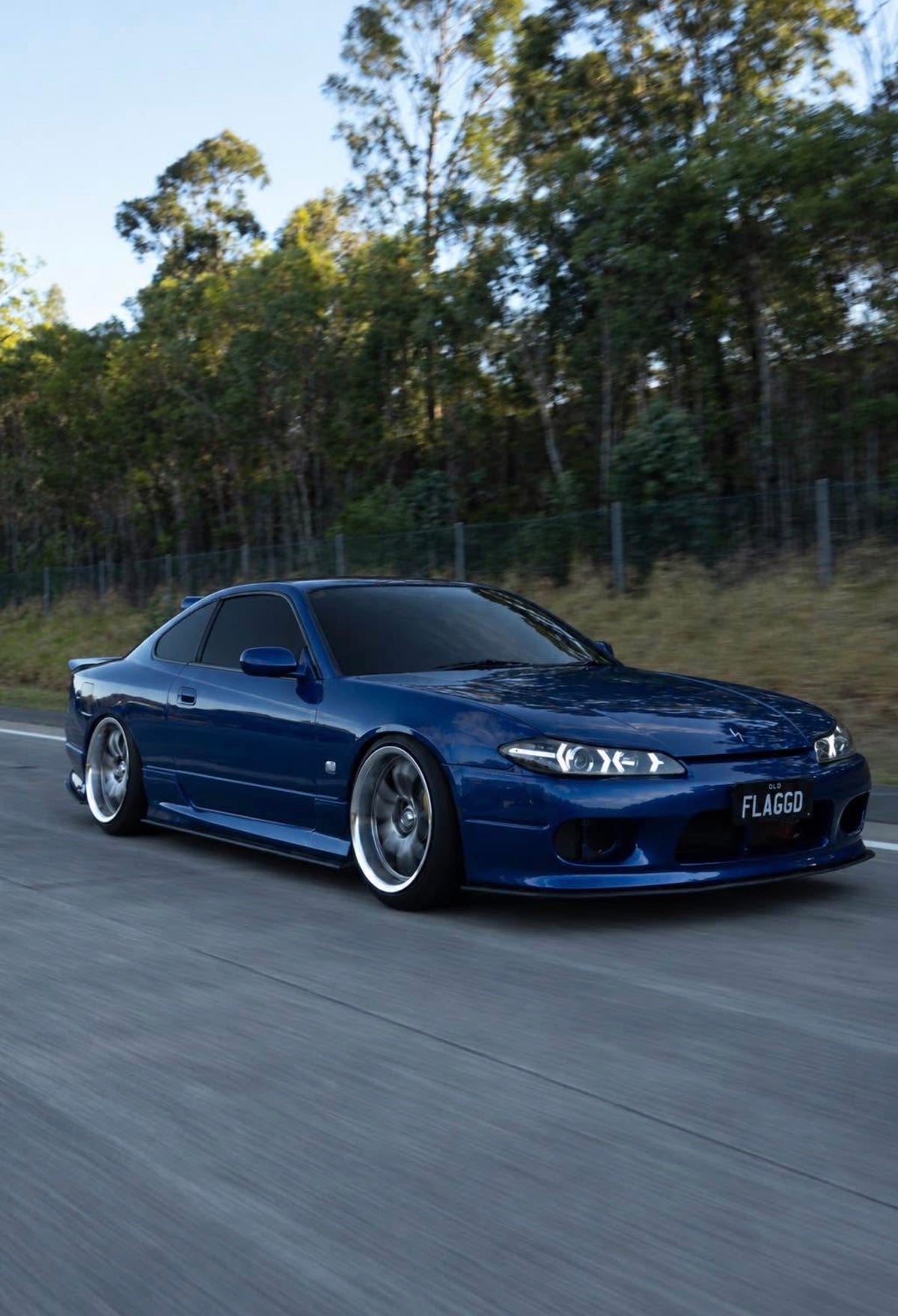 Nissan Silvia (S15) on SpeedWorks SW12 18x9.5 +22 Hyper Black & Machine Lip alloy wheels, customer photo 3 of 3