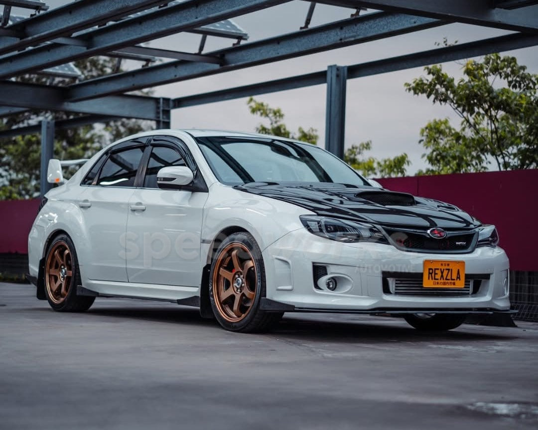Subaru Impreza WRX STI (GV) on SpeedWorks SW04 18x8 +38 Bronze alloy wheels, customer photo 1 of 3