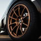 SWF01 forged wheels on a Subaru Impreza WRX, wheel close-up