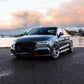 SWF07 forged wheels on an Audi A3 8V, front at sunset