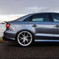 SWF07 forged wheels on an Audi A3 8V, rear three-quarter